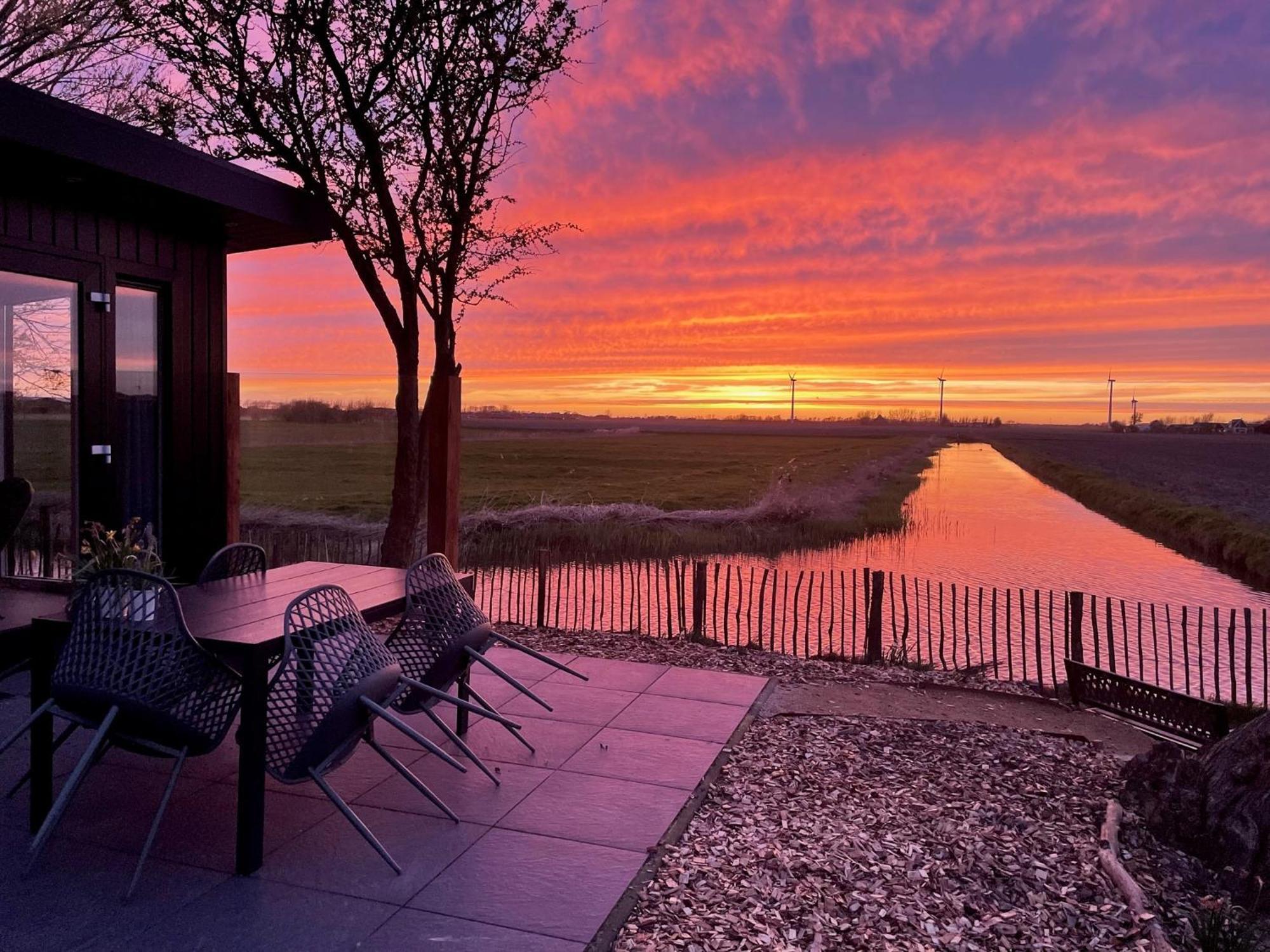 Vogelvrij, Vakantie Woning Met Landelijk Uitzicht En Geheel Omheinde Tuin Burgerbrug Esterno foto